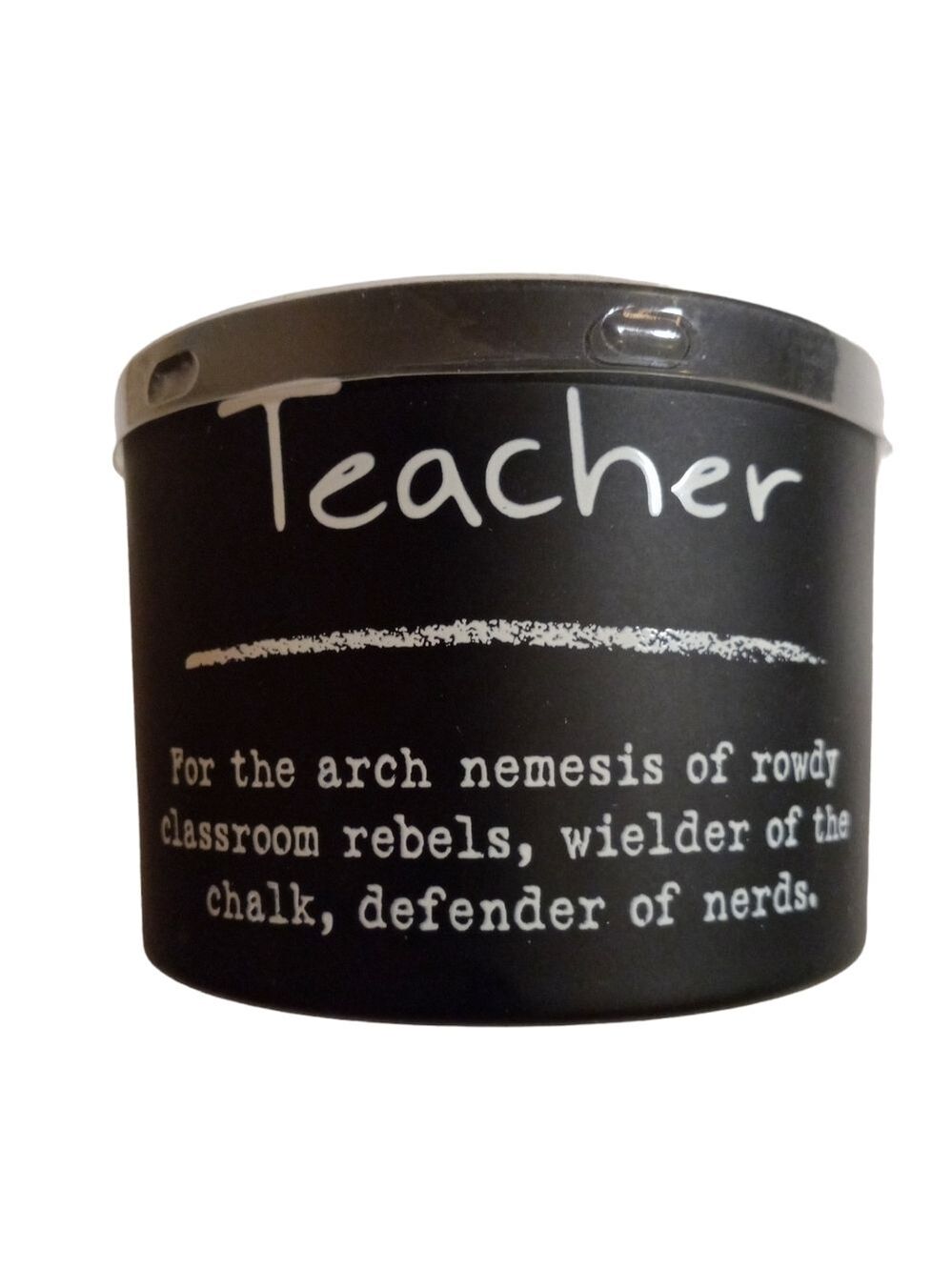 Teacher Inscribed Large Sage 3 Wick Jar Candle 14 0z